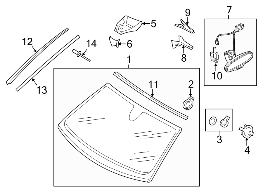 8WINDSHIELD. GLASS. REVEAL MOLDINGS.https://images.simplepart.com/images/parts/motor/fullsize/1353376.png