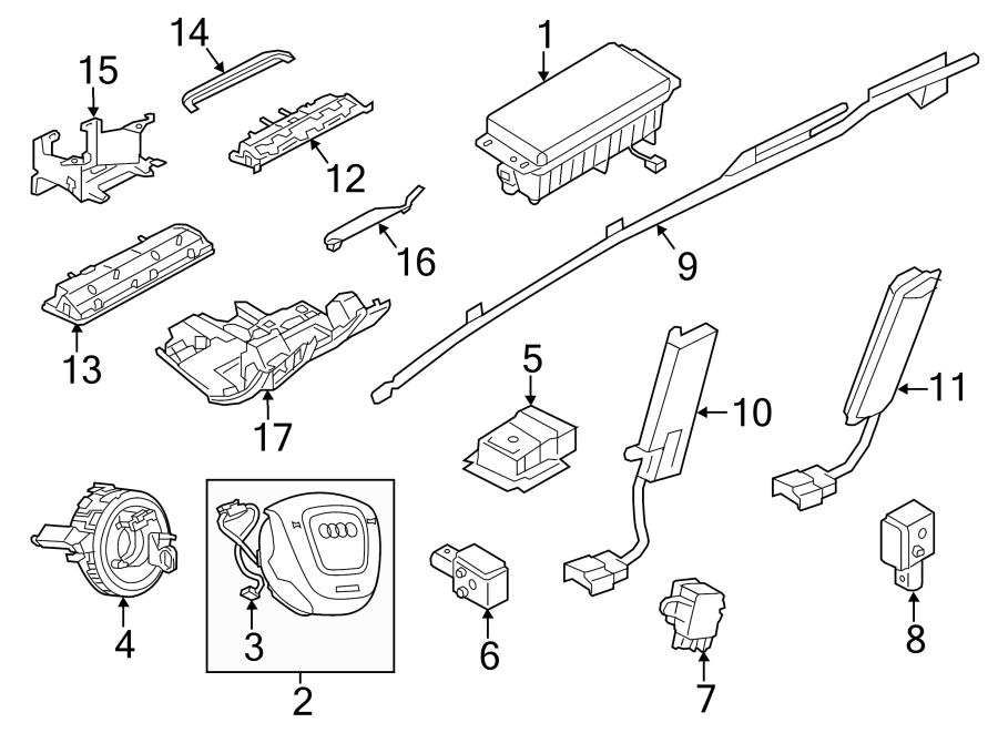 2RESTRAINT SYSTEMS. AIR BAG COMPONENTS.https://images.simplepart.com/images/parts/motor/fullsize/1353440.png