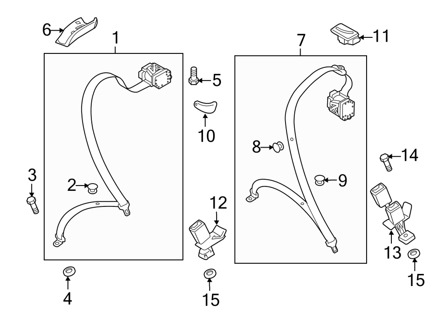 6RESTRAINT SYSTEMS. REAR SEAT BELTS.https://images.simplepart.com/images/parts/motor/fullsize/1353450.png