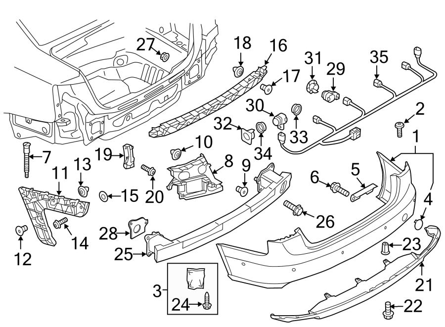 1REAR BUMPER. BUMPER & COMPONENTS.https://images.simplepart.com/images/parts/motor/fullsize/1353850.png