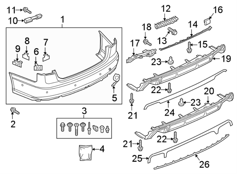 17REAR BUMPER. BUMPER & COMPONENTS.https://images.simplepart.com/images/parts/motor/fullsize/1353854.png