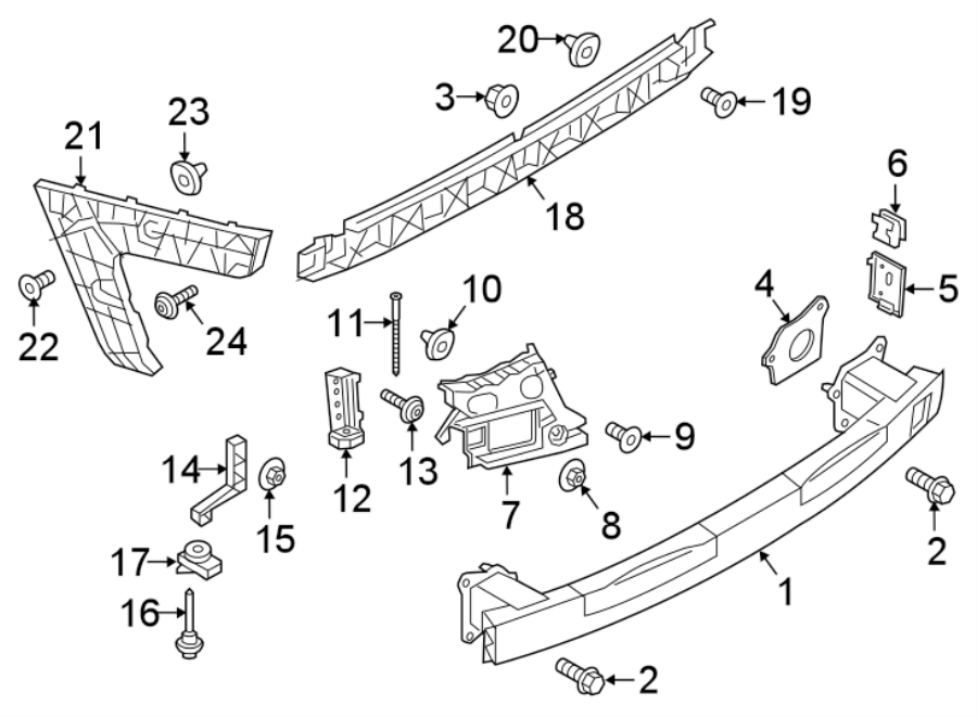 18REAR BUMPER. BUMPER & COMPONENTS.https://images.simplepart.com/images/parts/motor/fullsize/1353858.png