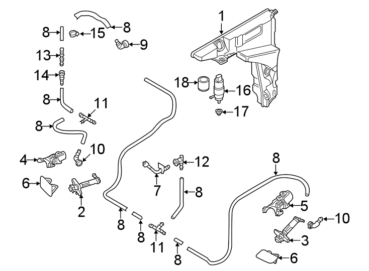 10Front lamps. Washer components.https://images.simplepart.com/images/parts/motor/fullsize/1354050.png