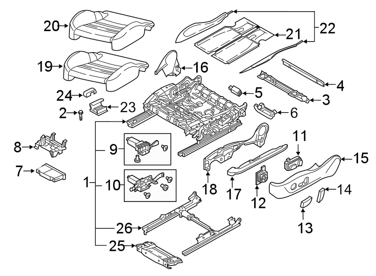 1SEATS & TRACKS. FRONT SEAT COMPONENTS.https://images.simplepart.com/images/parts/motor/fullsize/1354505.png