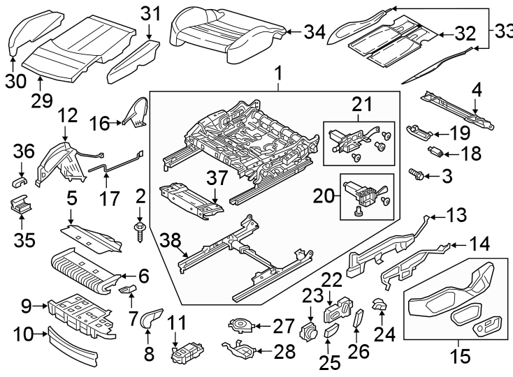 16Seats & tracks. Front seat components.https://images.simplepart.com/images/parts/motor/fullsize/1354510.png