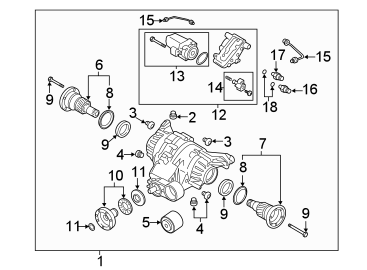 9Rear suspension. Axle & differential.https://images.simplepart.com/images/parts/motor/fullsize/1354744.png