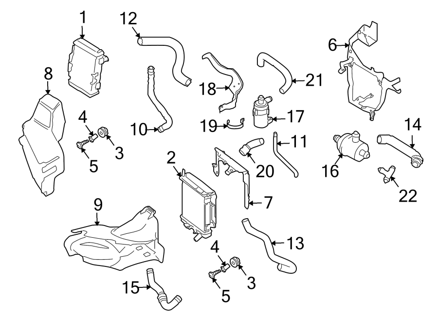 RADIATOR & COMPONENTS.