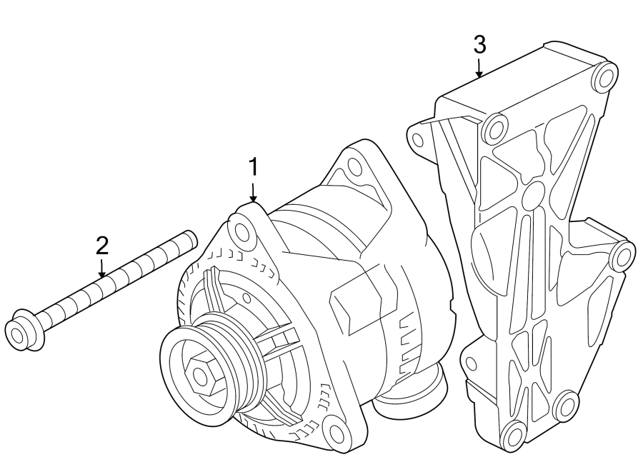 Diagram ALTERNATOR. for your 2012 Audi A7   