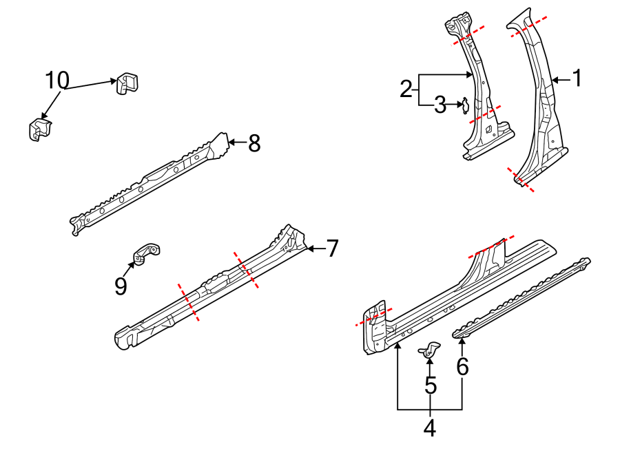 3PILLARS. ROCKER & FLOOR. CENTER PILLAR & ROCKER.https://images.simplepart.com/images/parts/motor/fullsize/1355420.png