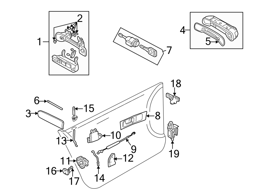 13FRONT DOOR. LOCK & HARDWARE.https://images.simplepart.com/images/parts/motor/fullsize/1355460.png