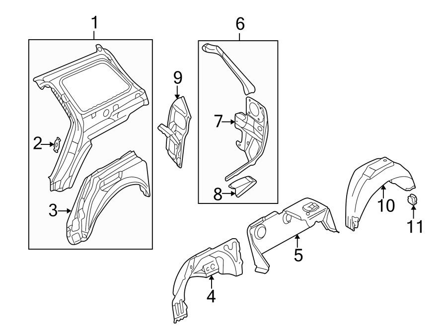 11QUARTER PANEL. INNER STRUCTURE.https://images.simplepart.com/images/parts/motor/fullsize/1355510.png