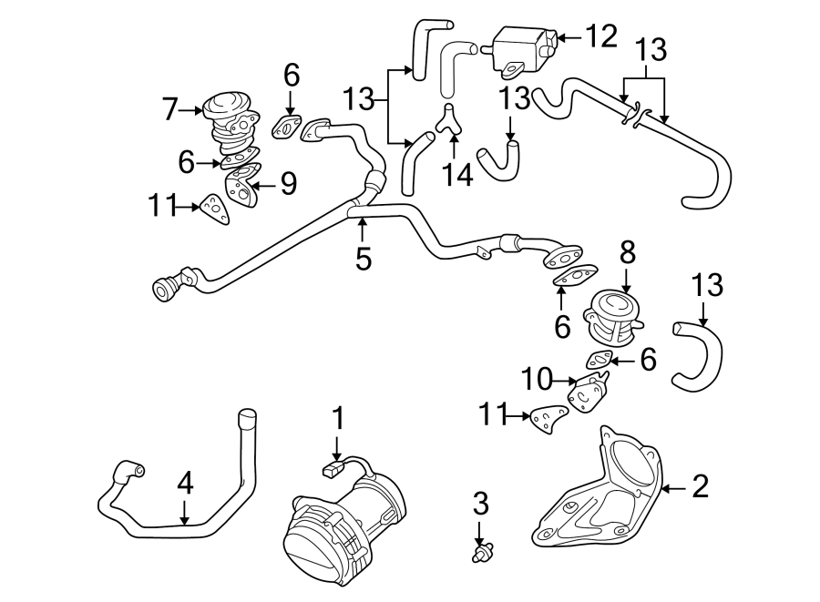 EMISSION SYSTEM. EMISSION COMPONENTS.