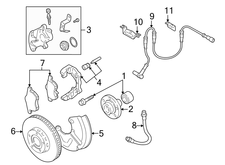 9FRONT SUSPENSION. BRAKE COMPONENTS.https://images.simplepart.com/images/parts/motor/fullsize/1360205.png