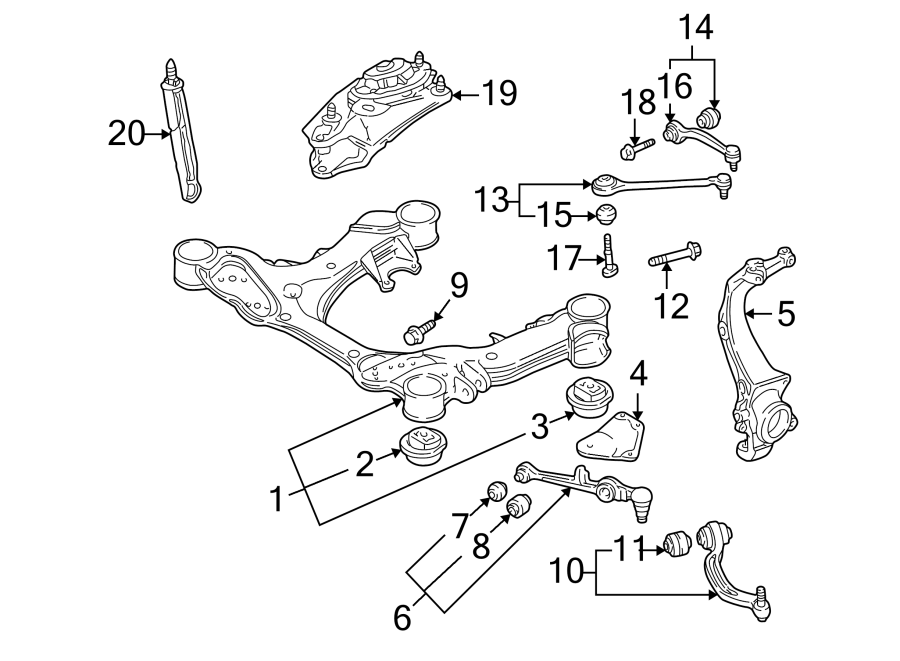 2FRONT SUSPENSION. SUSPENSION COMPONENTS.https://images.simplepart.com/images/parts/motor/fullsize/1360210.png