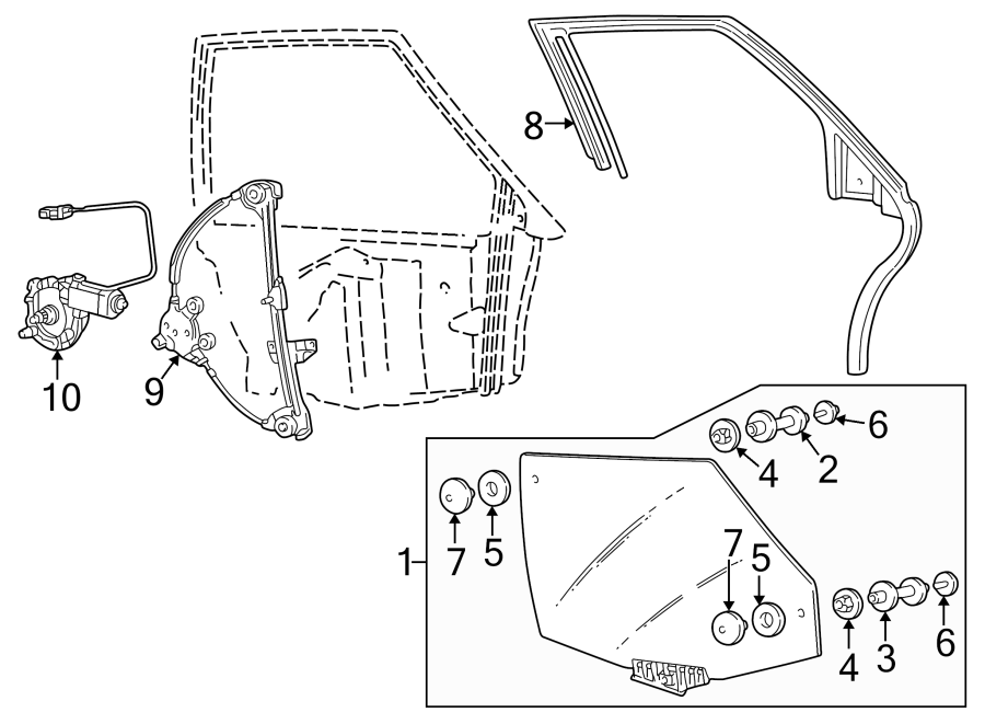 6REAR DOOR. GLASS & HARDWARE.https://images.simplepart.com/images/parts/motor/fullsize/1360385.png