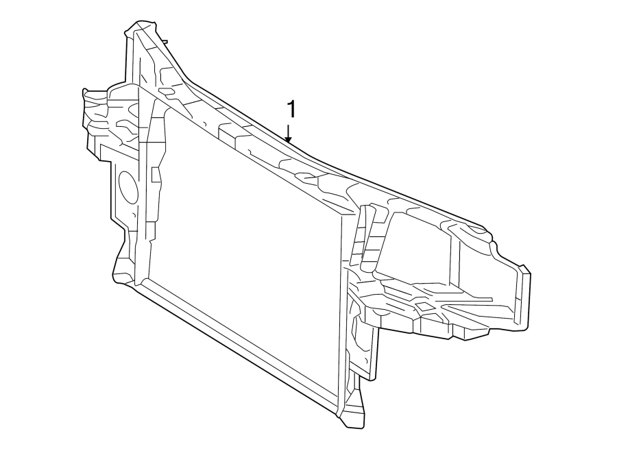 1RADIATOR SUPPORT.https://images.simplepart.com/images/parts/motor/fullsize/1361040.png