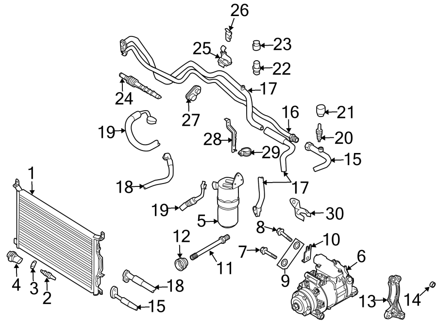 28AIR CONDITIONER & HEATER. COMPRESSOR & LINES.https://images.simplepart.com/images/parts/motor/fullsize/1361073.png