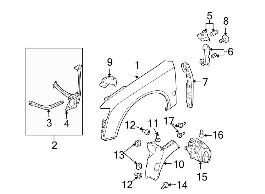 13FENDER & COMPONENTS.https://images.simplepart.com/images/parts/motor/fullsize/1361090.png