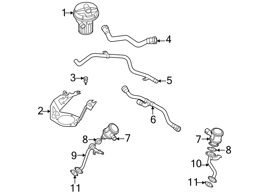 EMISSION SYSTEM. EMISSION COMPONENTS.