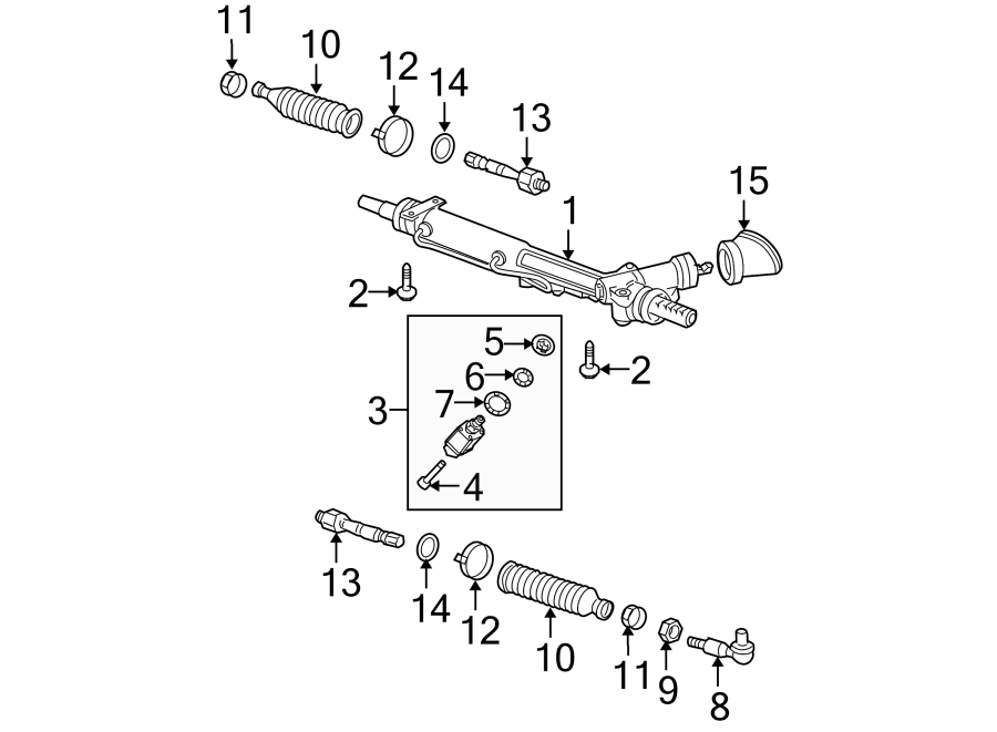 STEERING GEAR & LINKAGE.