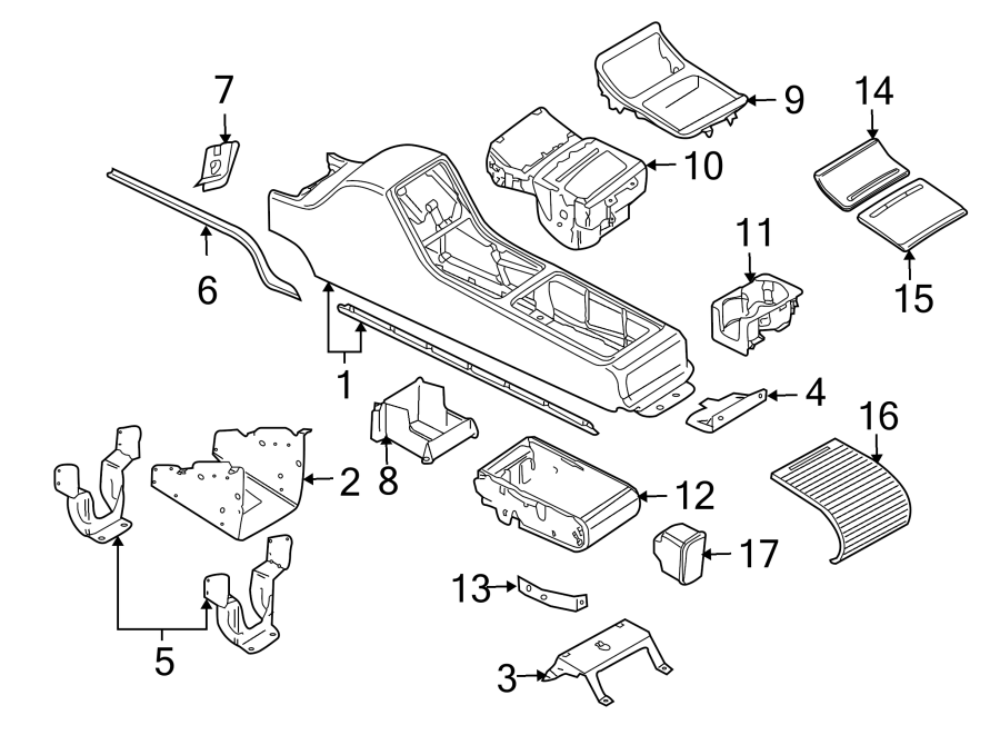 17Rear console.https://images.simplepart.com/images/parts/motor/fullsize/1361342.png