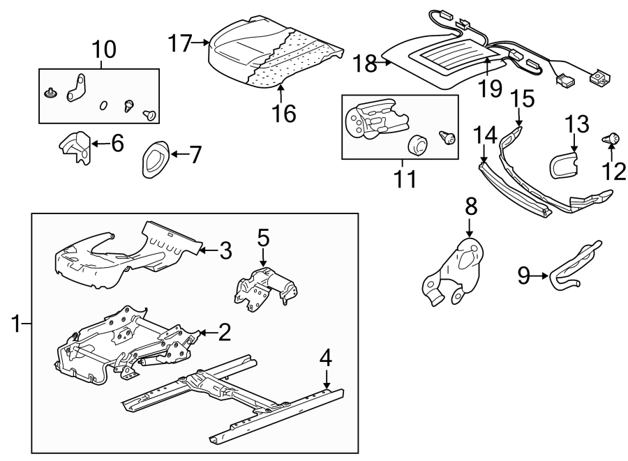 13SEATS & TRACKS. FRONT SEAT COMPONENTS.https://images.simplepart.com/images/parts/motor/fullsize/1361365.png