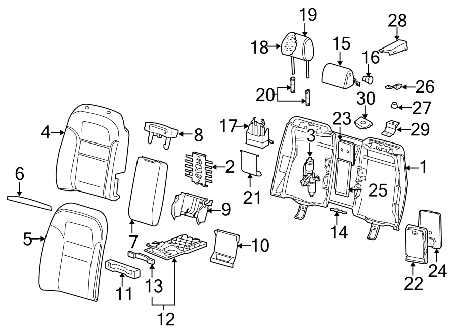 6SEATS & TRACKS. REAR SEAT COMPONENTS.https://images.simplepart.com/images/parts/motor/fullsize/1361375.png