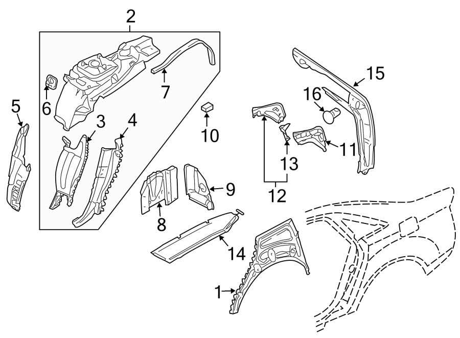 9QUARTER PANEL. INNER STRUCTURE.https://images.simplepart.com/images/parts/motor/fullsize/1361495.png