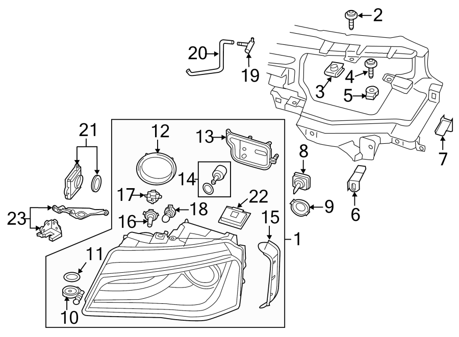 12FRONT LAMPS. HEADLAMP COMPONENTS.https://images.simplepart.com/images/parts/motor/fullsize/1362015.png