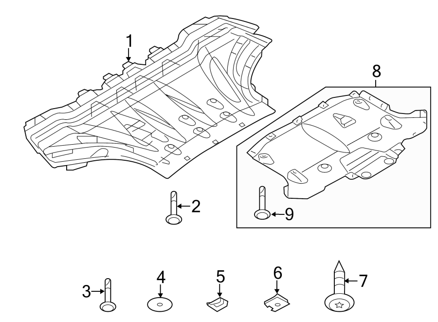 9RADIATOR SUPPORT. SPLASH SHIELDS.https://images.simplepart.com/images/parts/motor/fullsize/1362045.png