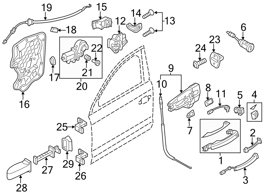 22FRONT DOOR. LOCK & HARDWARE.https://images.simplepart.com/images/parts/motor/fullsize/1362795.png