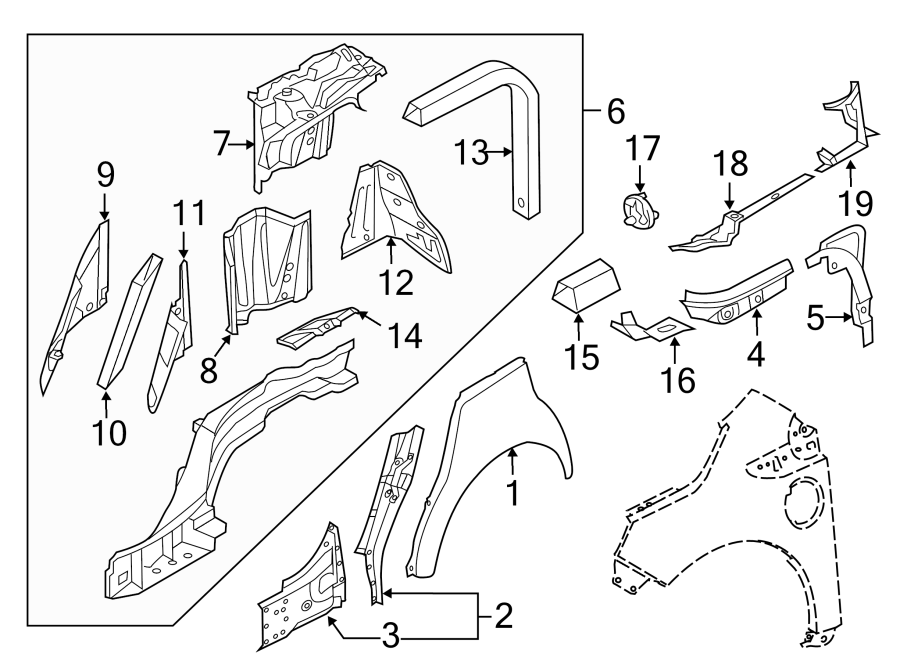 13QUARTER PANEL. INNER STRUCTURE.https://images.simplepart.com/images/parts/motor/fullsize/1362880.png