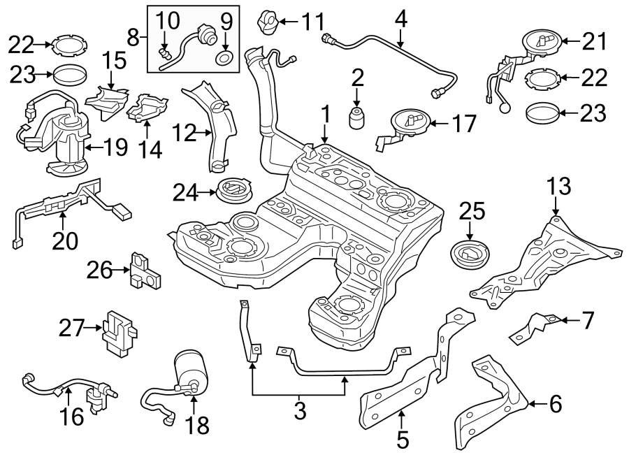 FUEL SYSTEM COMPONENTS.