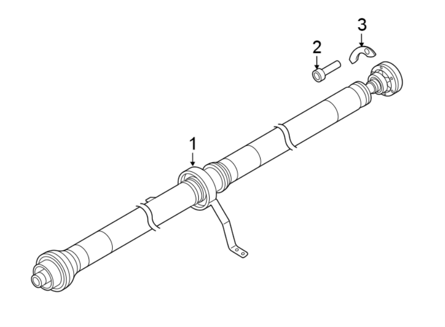 REAR SUSPENSION. DRIVE SHAFT.