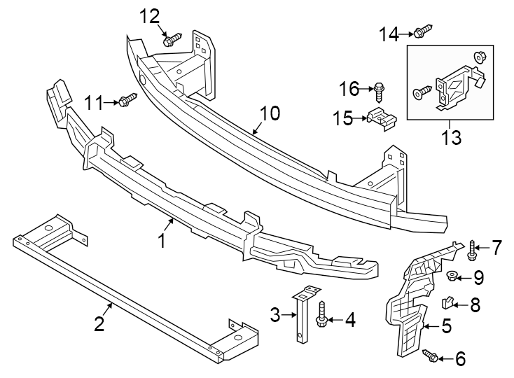 2Front bumper. Bumper & components.https://images.simplepart.com/images/parts/motor/fullsize/1363014.png