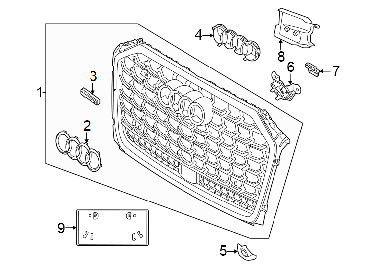 2Front bumper. Grille & components.https://images.simplepart.com/images/parts/motor/fullsize/1363019.png