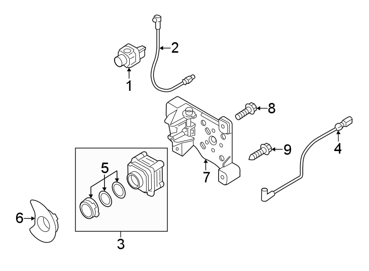 7Front bumper. Electrical components.https://images.simplepart.com/images/parts/motor/fullsize/1363039.png