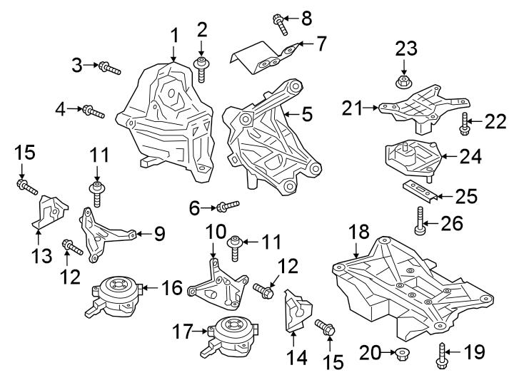 13ENGINE / TRANSAXLE. ENGINE & TRANS MOUNTING.https://images.simplepart.com/images/parts/motor/fullsize/1363335.png