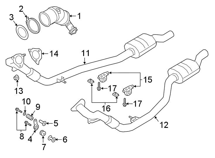 3EXHAUST SYSTEM. EXHAUST COMPONENTS.https://images.simplepart.com/images/parts/motor/fullsize/1363355.png