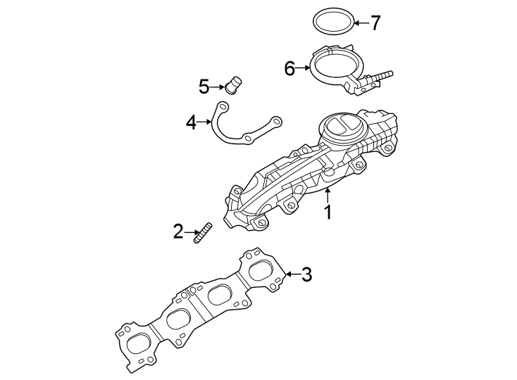 1Exhaust system. Exhaust manifold.https://images.simplepart.com/images/parts/motor/fullsize/1363367.png