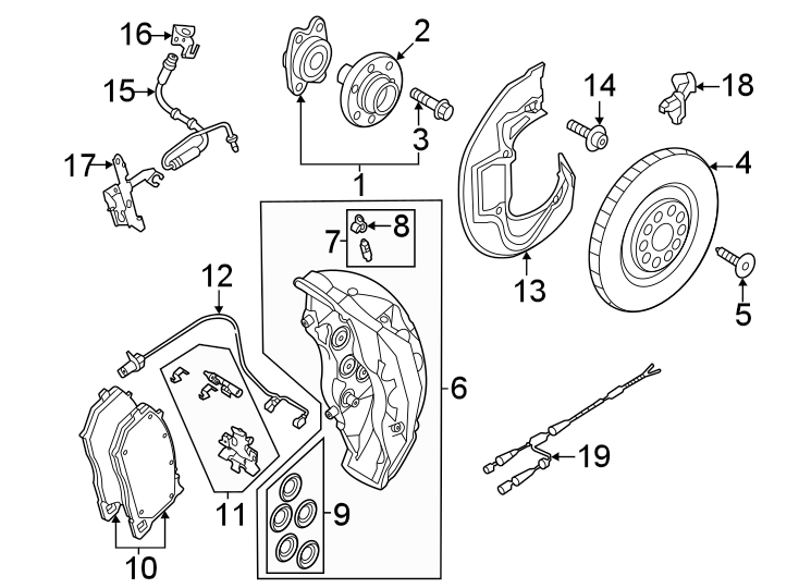 12Front suspension. Brake components.https://images.simplepart.com/images/parts/motor/fullsize/1363394.png