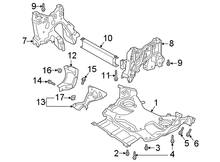 6Front suspension. Suspension mounting.https://images.simplepart.com/images/parts/motor/fullsize/1363417.png