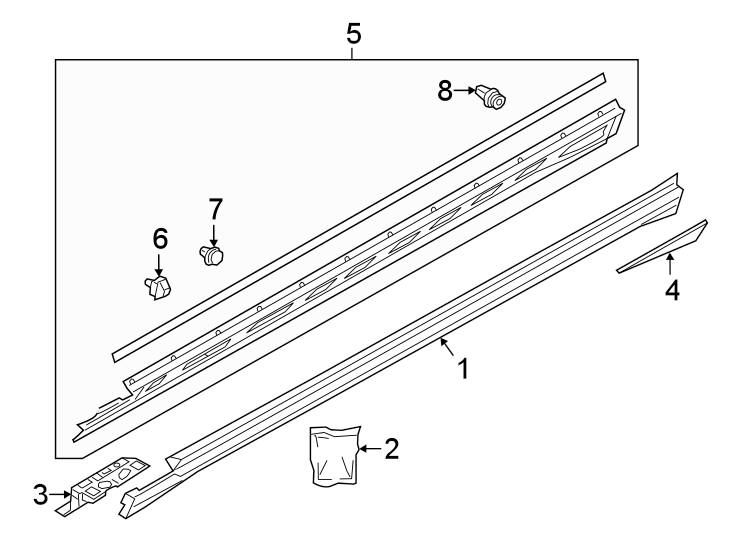 3PILLARS. ROCKER & FLOOR. EXTERIOR TRIM.https://images.simplepart.com/images/parts/motor/fullsize/1363670.png