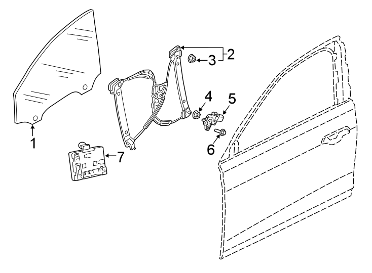 1FRONT DOOR. GLASS & HARDWARE.https://images.simplepart.com/images/parts/motor/fullsize/1363700.png