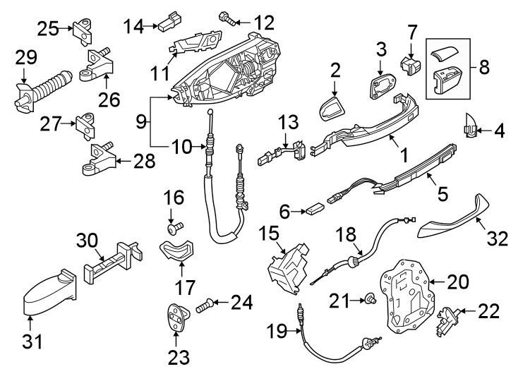 9REAR DOOR. LOCK & HARDWARE.https://images.simplepart.com/images/parts/motor/fullsize/1363735.png