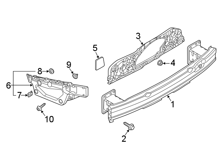 6REAR BUMPER. BUMPER & COMPONENTS.https://images.simplepart.com/images/parts/motor/fullsize/1363925.png