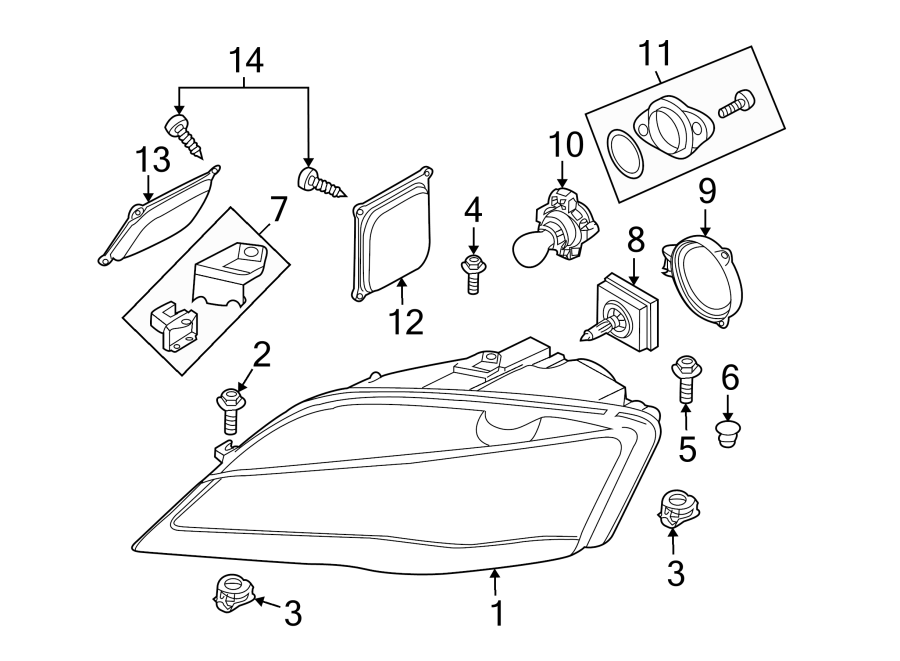 9FRONT LAMPS. HEADLAMP COMPONENTS.https://images.simplepart.com/images/parts/motor/fullsize/1365015.png