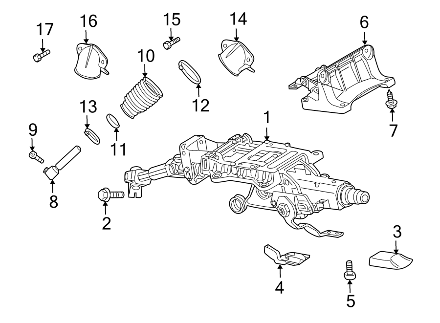 STEERING COLUMN ASSEMBLY.