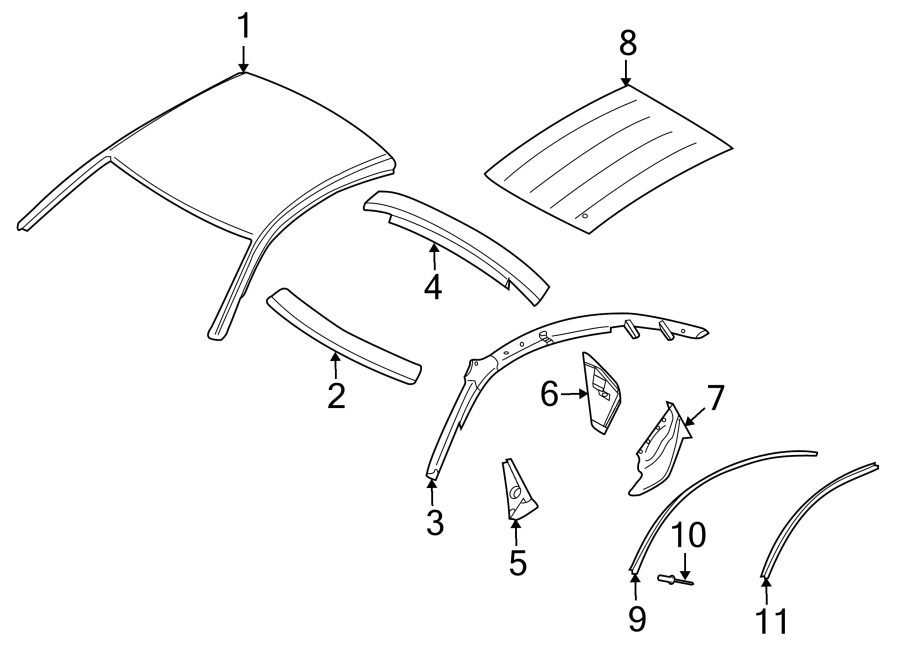 3EXTERIOR TRIM. ROOF & COMPONENTS.https://images.simplepart.com/images/parts/motor/fullsize/1365315.png