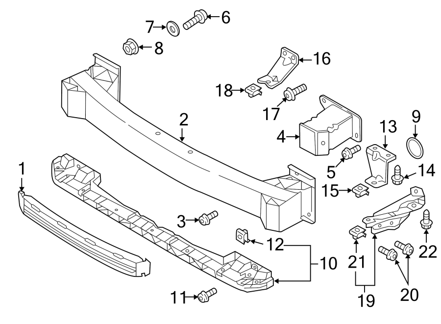 17FRONT BUMPER & GRILLE. BUMPER & COMPONENTS.https://images.simplepart.com/images/parts/motor/fullsize/1366010.png